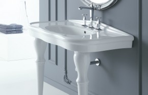 Lavabo a consolle serie Paolina