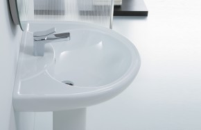 Lavabo con colonna serie Giulia